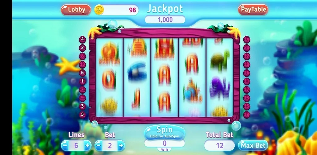 Free Casino Slot Games: Ocean Slots Unity Game Code **Updated 2025** — screenshot 2