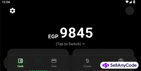Flosy Cinematic Wallet with Jelly Animations & ASMR Sounds | Native Android Source Code