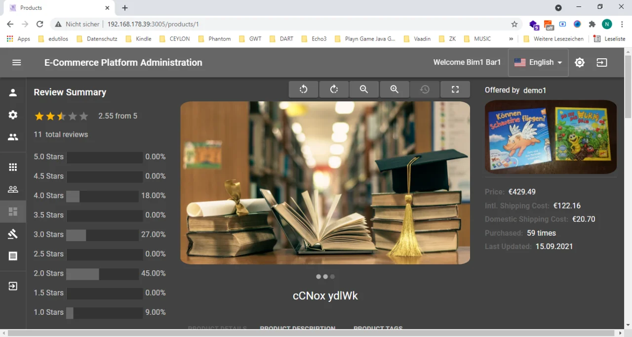 SCS E-Commerce — screenshot 3