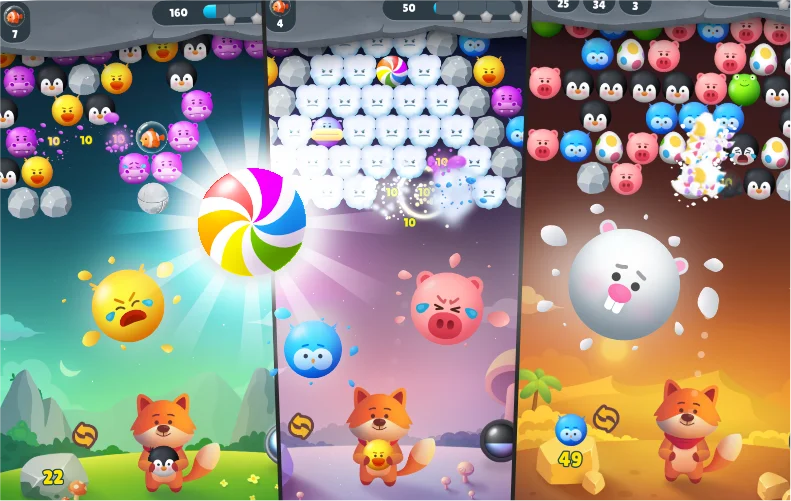 Bubble Shooter Kit + PSD Sources Pack — screenshot 7