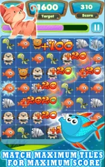 Farm Pet Rescue Game: Match 3 Puzzle Pet