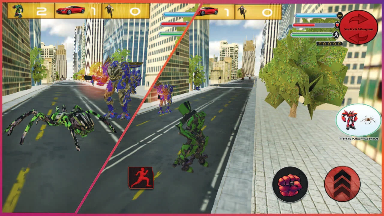 Spider Robot Transformation Game: Spider Robot Warrior 64 Bit Source Code — screenshot 2