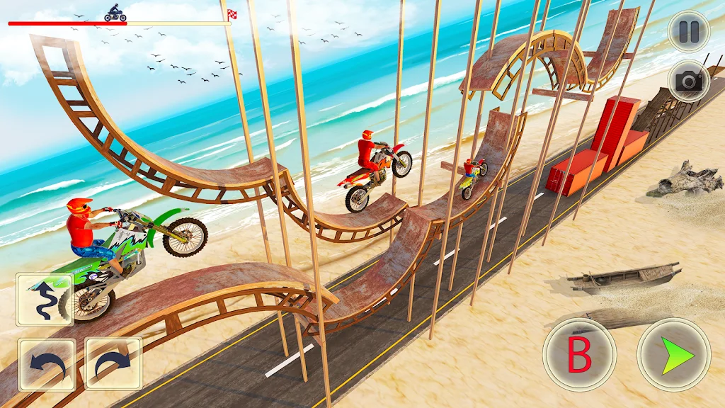 Crazy Bike Stunt - Bike Games — screenshot 2
