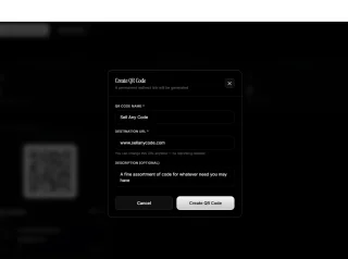 QR Coder Dynamic Black