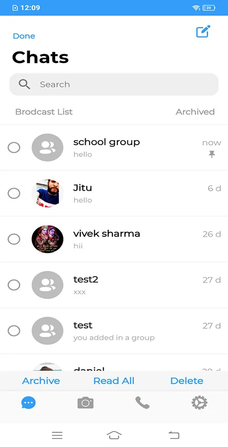 WhatsApp Clone App | Chat, Audio, Video App Flutter Android and iOS with Admin Panel — screenshot 2