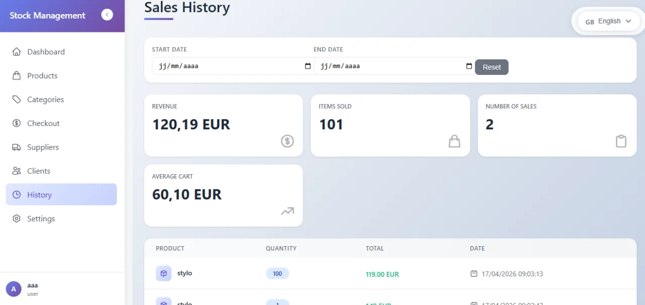 ProStock Manager — screenshot 4