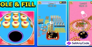 Fill the Fridge! (Hole and Fill Collect Master)