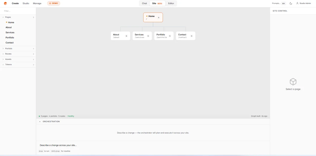 VoxelSite AI-Powered Website Builder & Self-Hosted CMS — screenshot 2