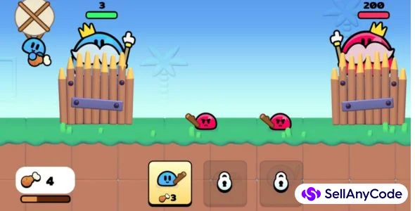 Slime War - HTML5 Game | Mobile + Desktop | Construct 2