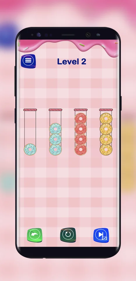 Sweet Donuts Sort Puzzle — screenshot 1