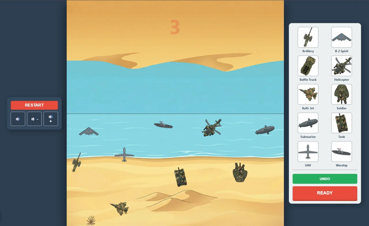 Fold War - Unique Turn-Based Paper Strategy Game (HTML5) — screenshot 2