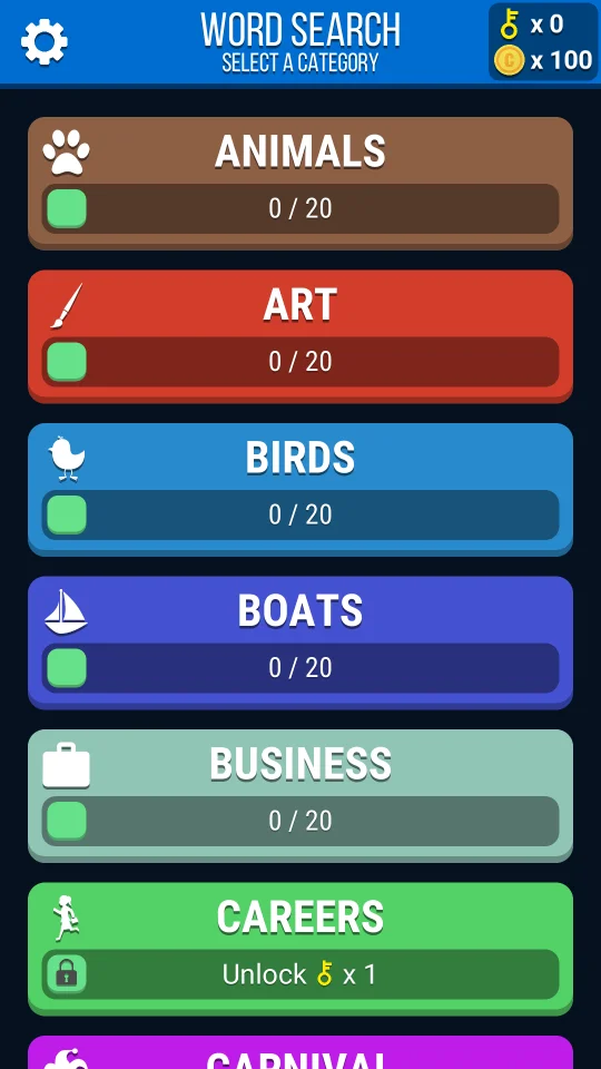 Word Search – Puzzle Game — screenshot 1
