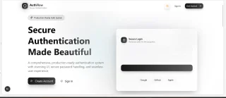 AuthFlow Next.js Authentication System