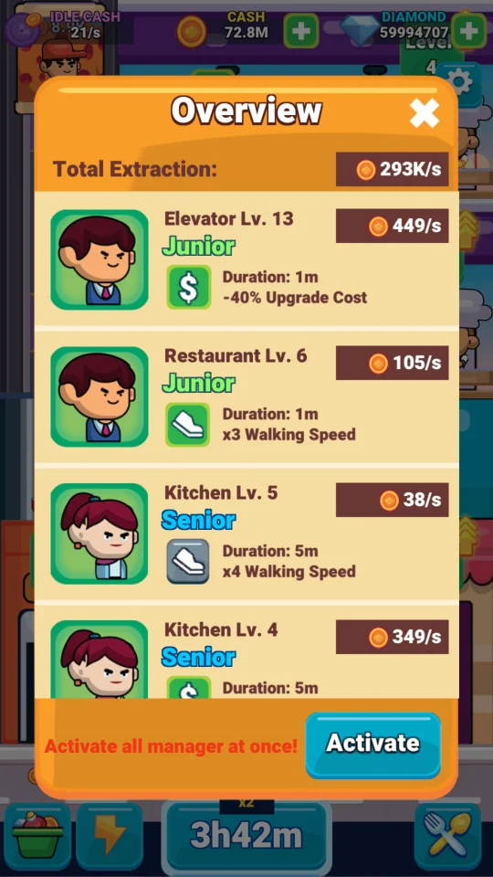 Idle Restaurant — screenshot 1