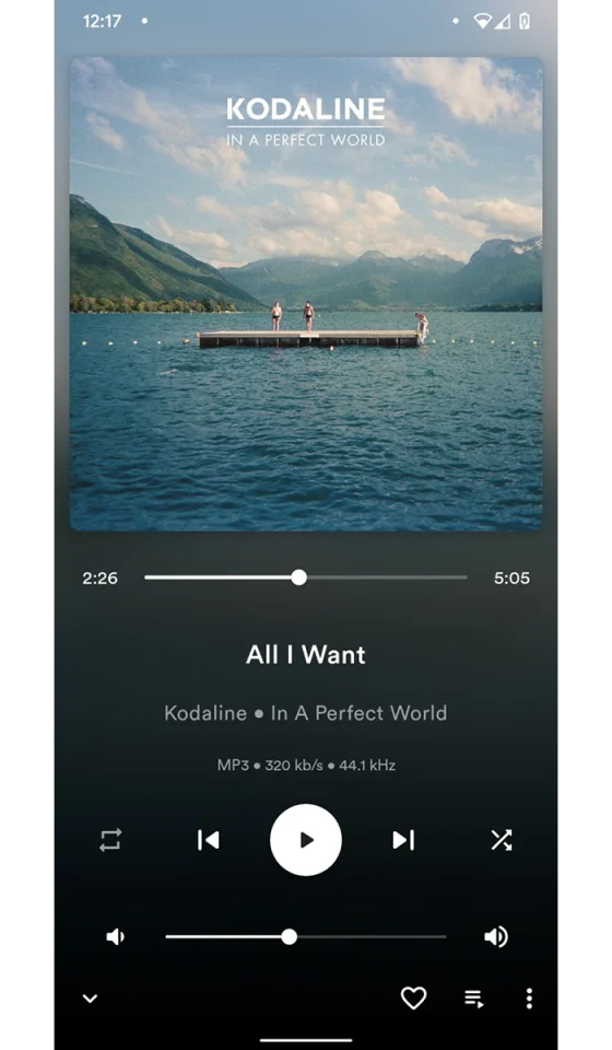 Music Player - Android App Template — screenshot 4