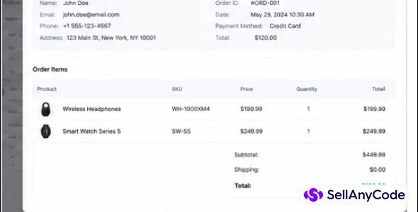 SaaS Inventory & Order Management API