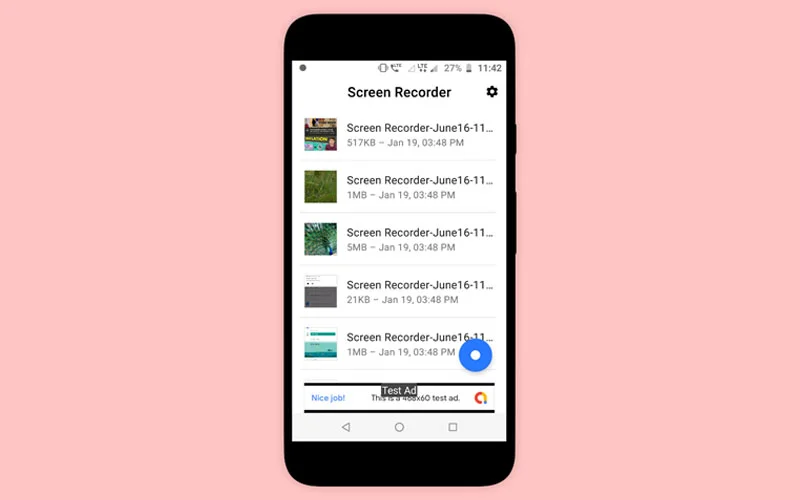 Screen Recorder Pro with Audio — screenshot 1