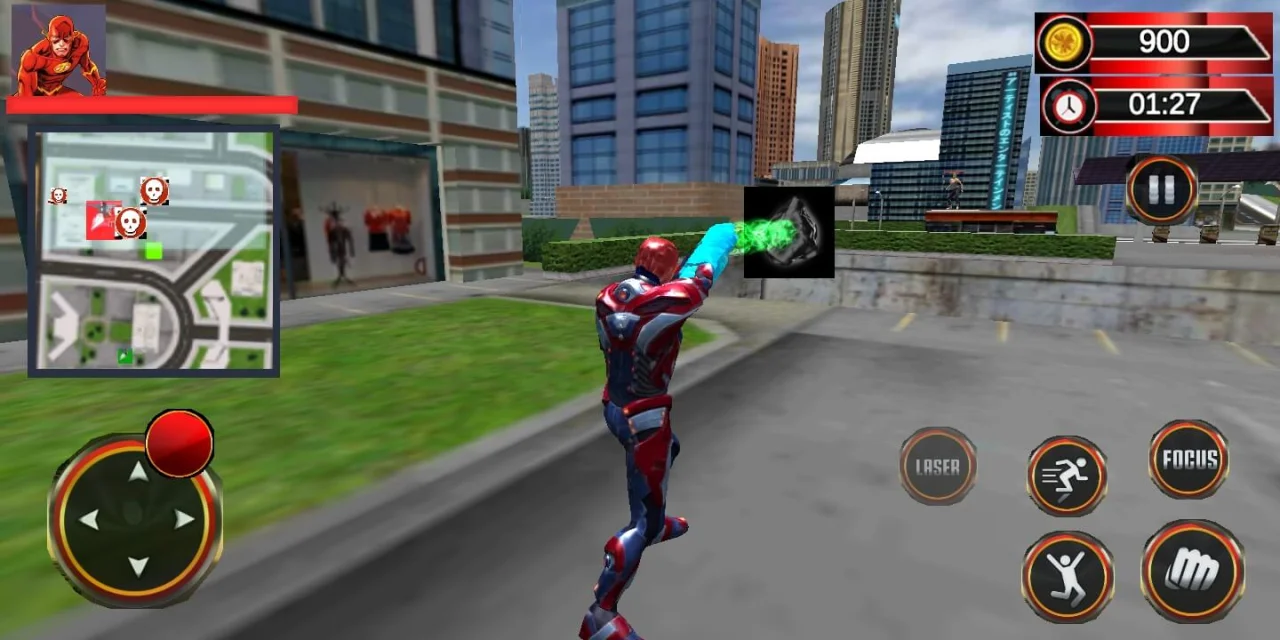 Ready to Publish Superhero Role Playing – Super Powers Game - Made with Your Own Name and Ads Id — screenshot 4
