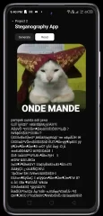 Steganography - Android Steganography Generate/Reader