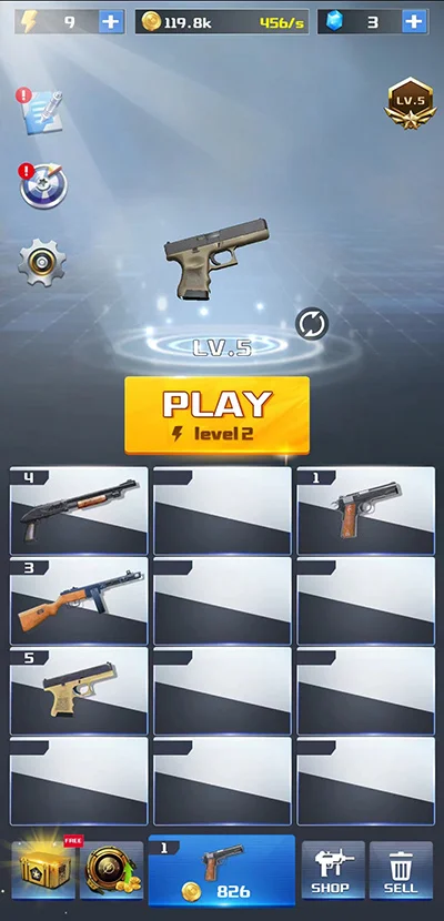 Critical Ops - (Unity - ironSource) — screenshot 1