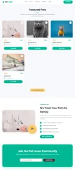 Pets Modern Animal Store & Veterinary Responsive HTML Template