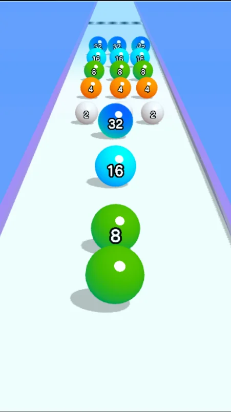Ball Run 2048: Merge Number — screenshot 4