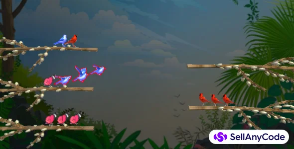 Colored Bird Sorting Puzzle — cover