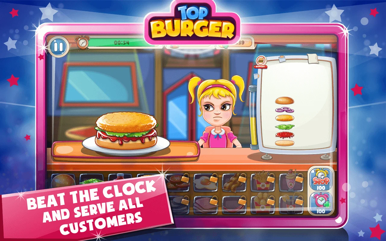 Top Burger Chef: Cooking Story — screenshot 1