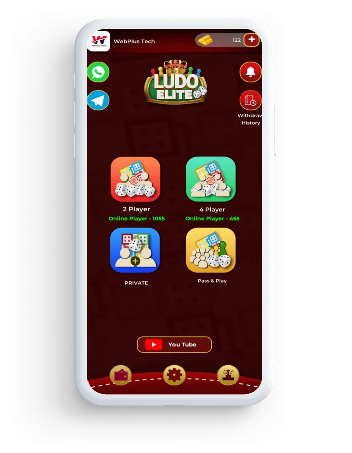 Elite Ludo Real Money Earning Android App — screenshot 1