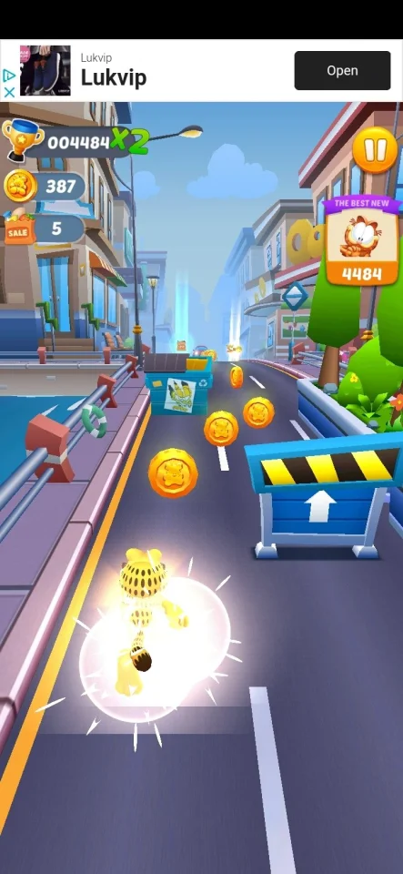 Garfield Rush | Pet Runner — screenshot 2