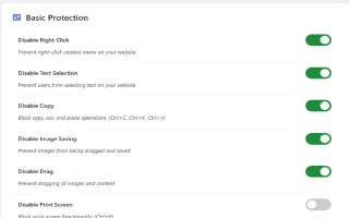DesheeLabs Content Protection