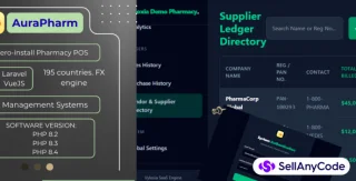 Vyloxia - Global Edition Pharmacy POS | 195 Countries | Desktop Launcher | FX Currency Engine