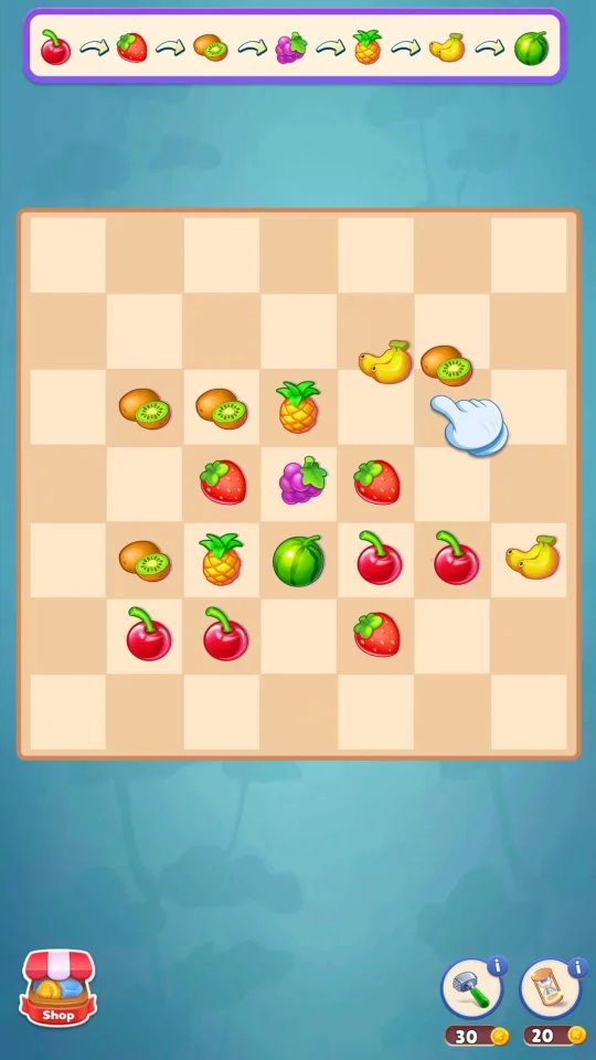Dice Merge Fruit — screenshot 2