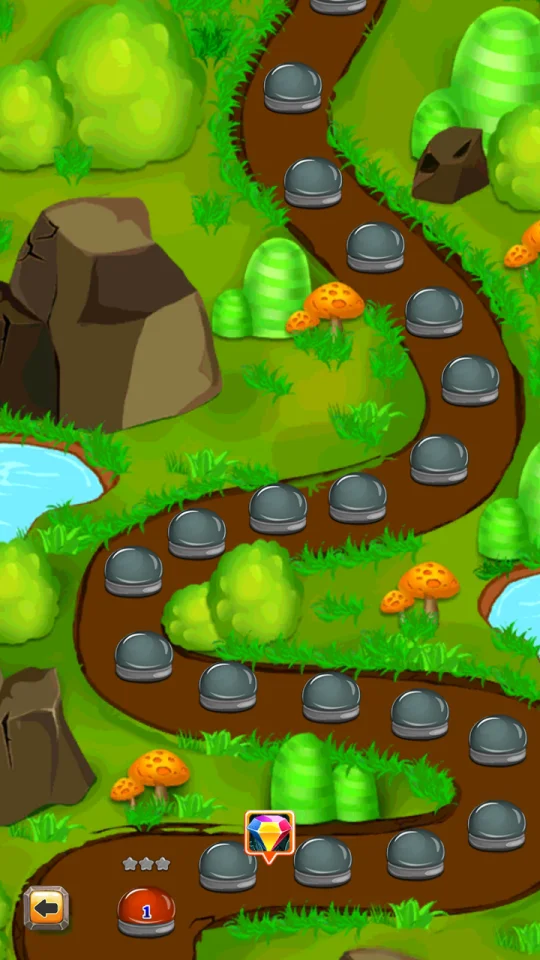 Jewel Deluxe - Unity Complete Project (Android + iOS + AdMob) — screenshot 2