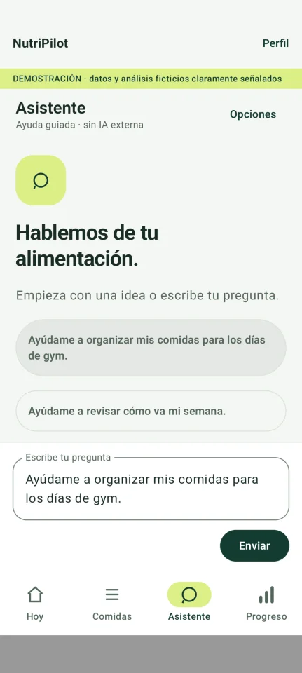 NutriPilot Android Nutrition App Starter Kit — screenshot 3