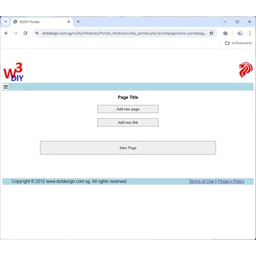 Portals Module — screenshot 3