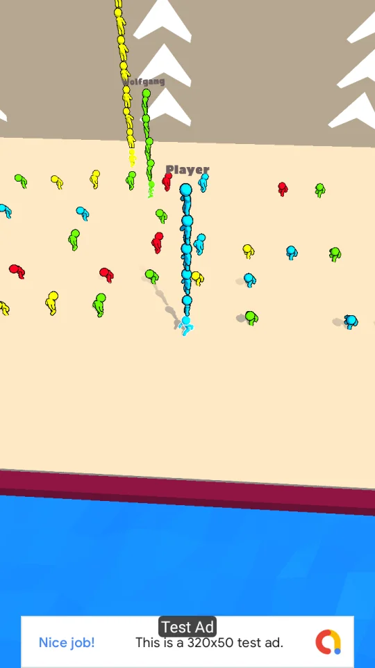 Stickman Bridge - (Unity - AdMob) — screenshot 3