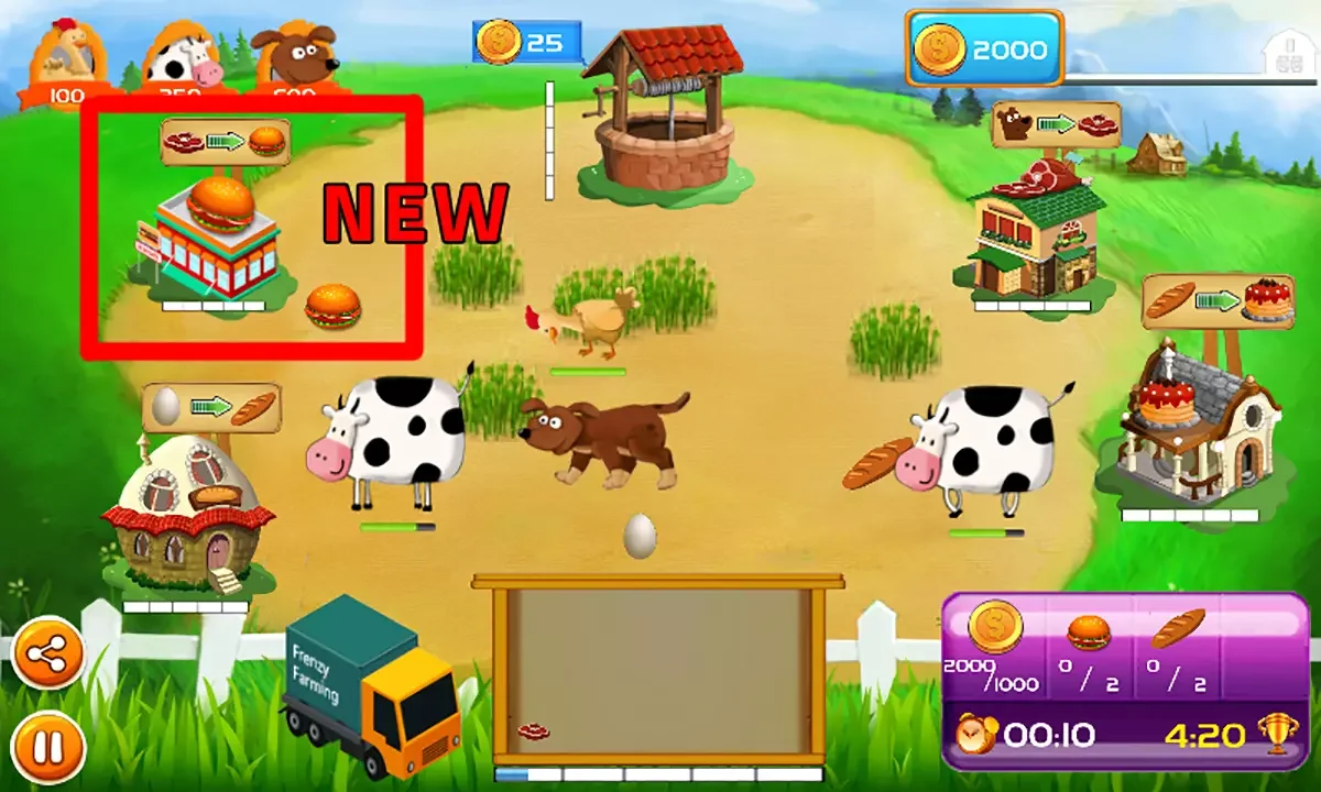 Frenzy Farming, Time Management Game Kit — screenshot 6