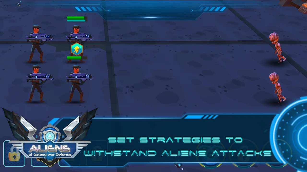 Aliens of Galaxy War Defends — screenshot 1