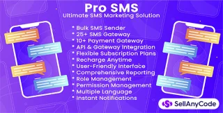Pro-SMS: The Ultimate SaaS-Based Bulk SMS Marketing Solution