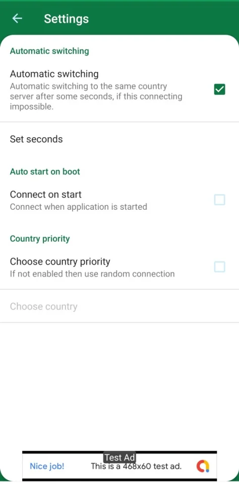 eVPN - Free Ultimate VPN | Android VPN, Billing, Phone Booster, AdMob / Push Notification — screenshot 4