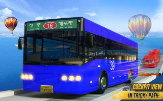 Impossible Advance Bus Driving Crazy Mega Stunt