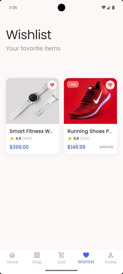EcomMart - Ultimate Flutter E-Commerce App Template (GetX) — screenshot 4