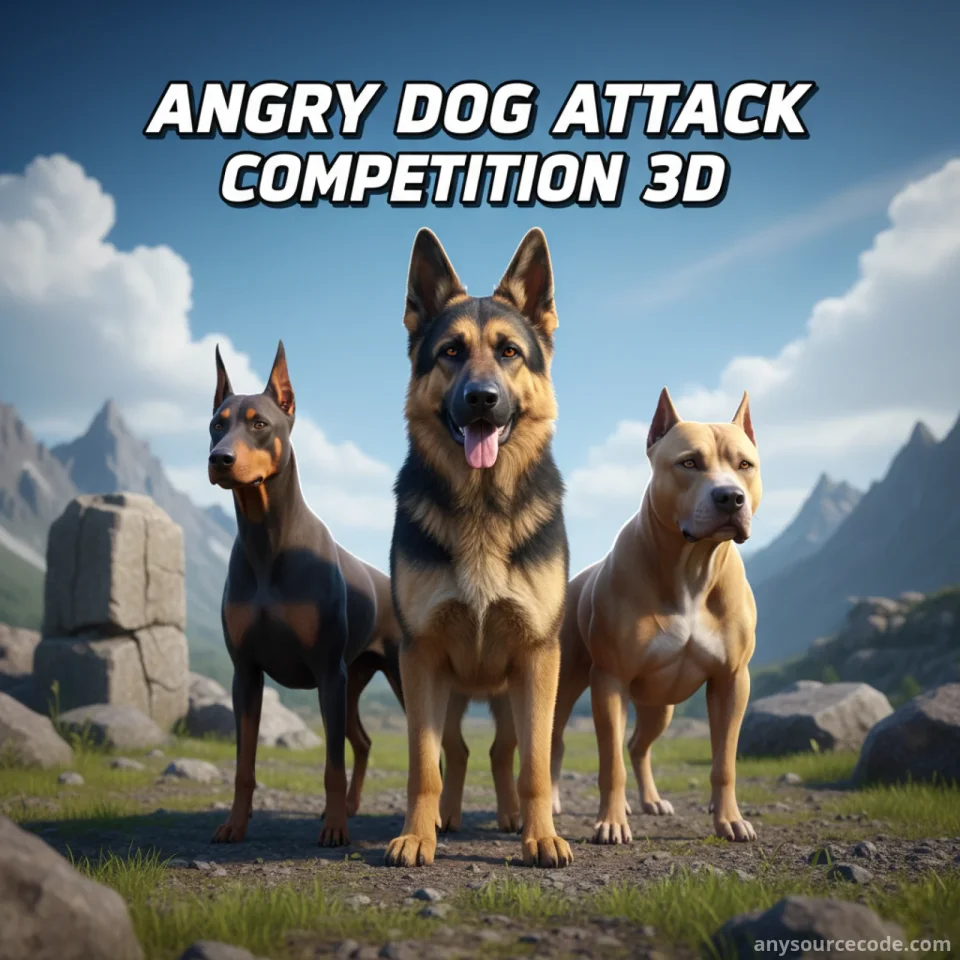 Angry Dog Attack Competition 3D — screenshot 9
