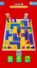 Drop People 3D Hole Puzzle Game Unity Source Code