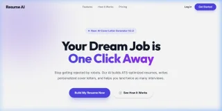 Resume AI the Ultimate AI-Powered Resume Builder & ATS Scanner (SaaS)