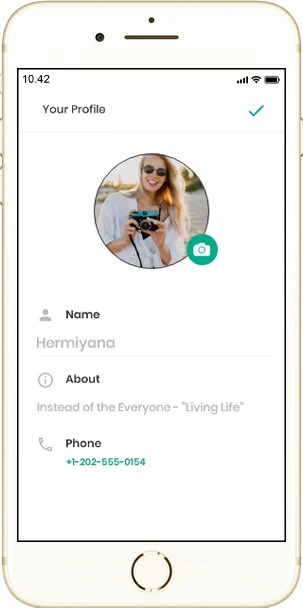 React Native Chat App — screenshot 4