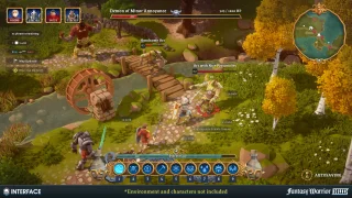 Fantasy Warrior HUD - Synty INTERFACE - GUI