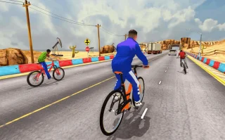 Real Bike Cycle Racing 3D: BMX Bicycle Rider Games