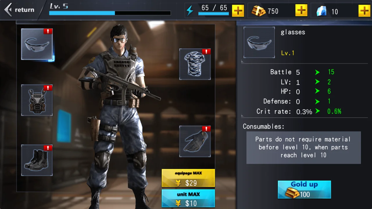 Sci-Fi Commando Gun Shooting Project Go — screenshot 3
